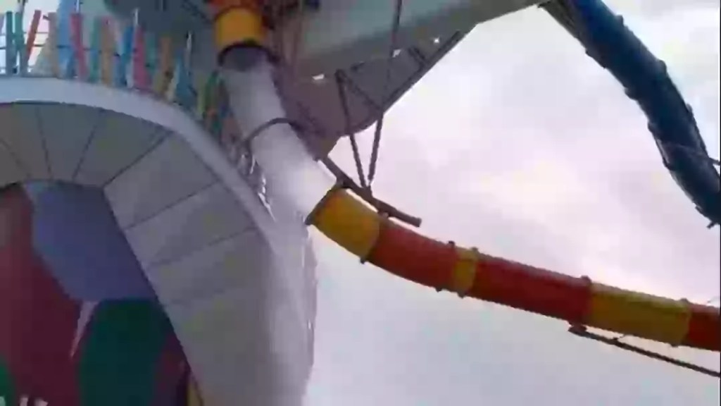 Passenger ‘sliced open’ after waterslide on world’s biggest cruise ship&nbsp;shatters